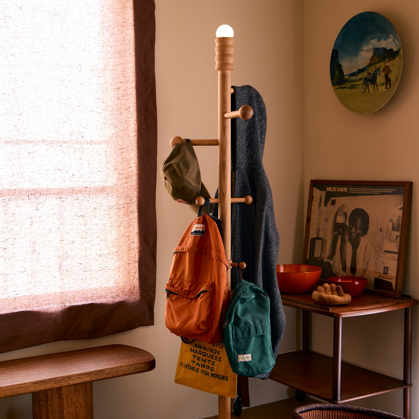 Lantern Coat Rack