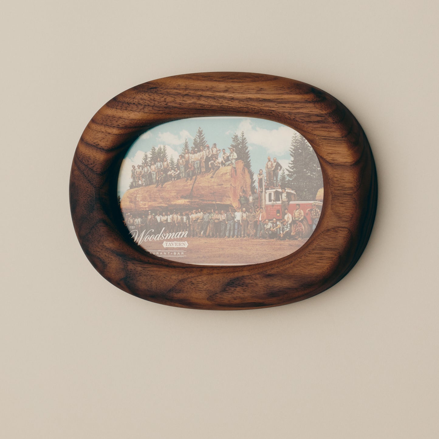 Oval Photo Frame