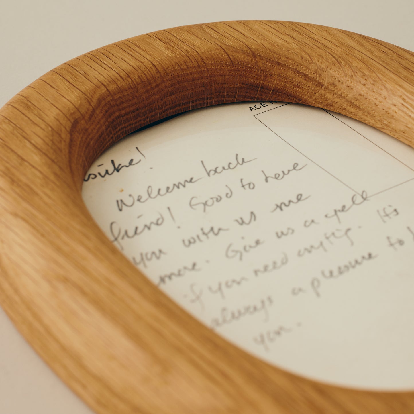 Oval Photo Frame
