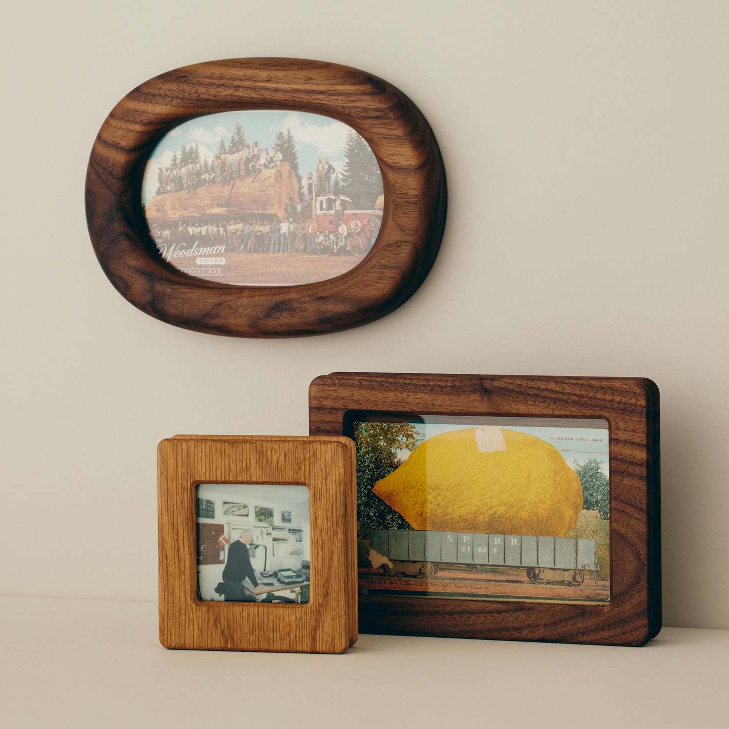 Oval Photo Frame